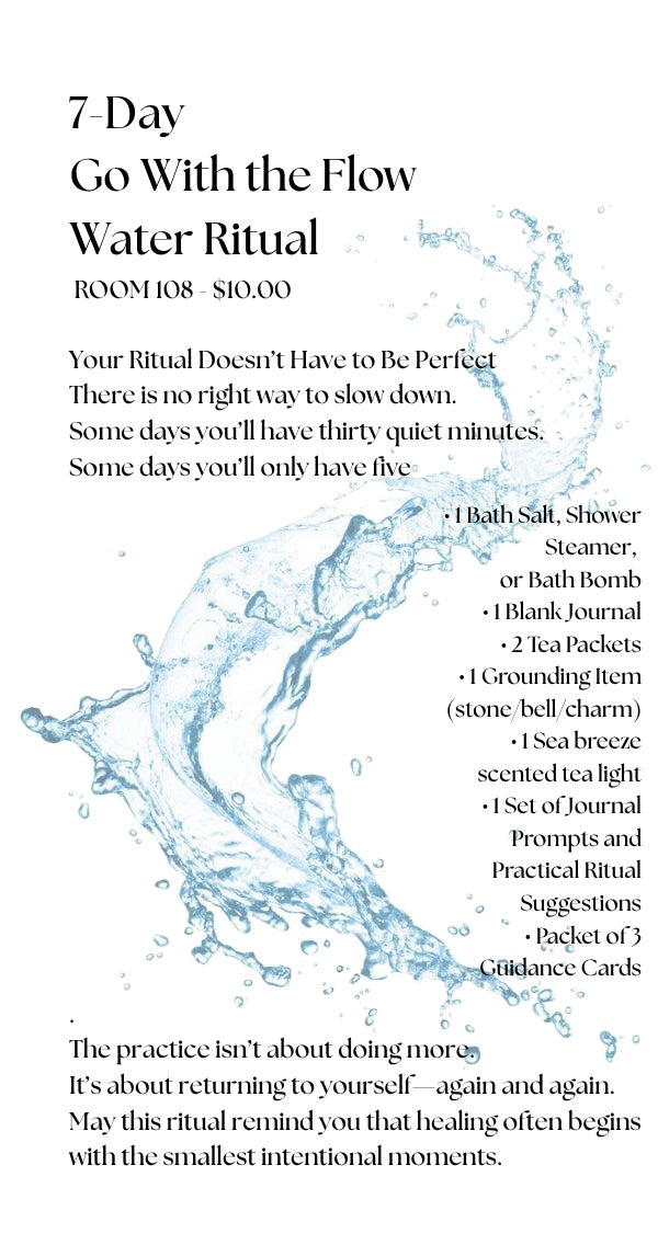 7 Day Go With The Flow Water Ritual