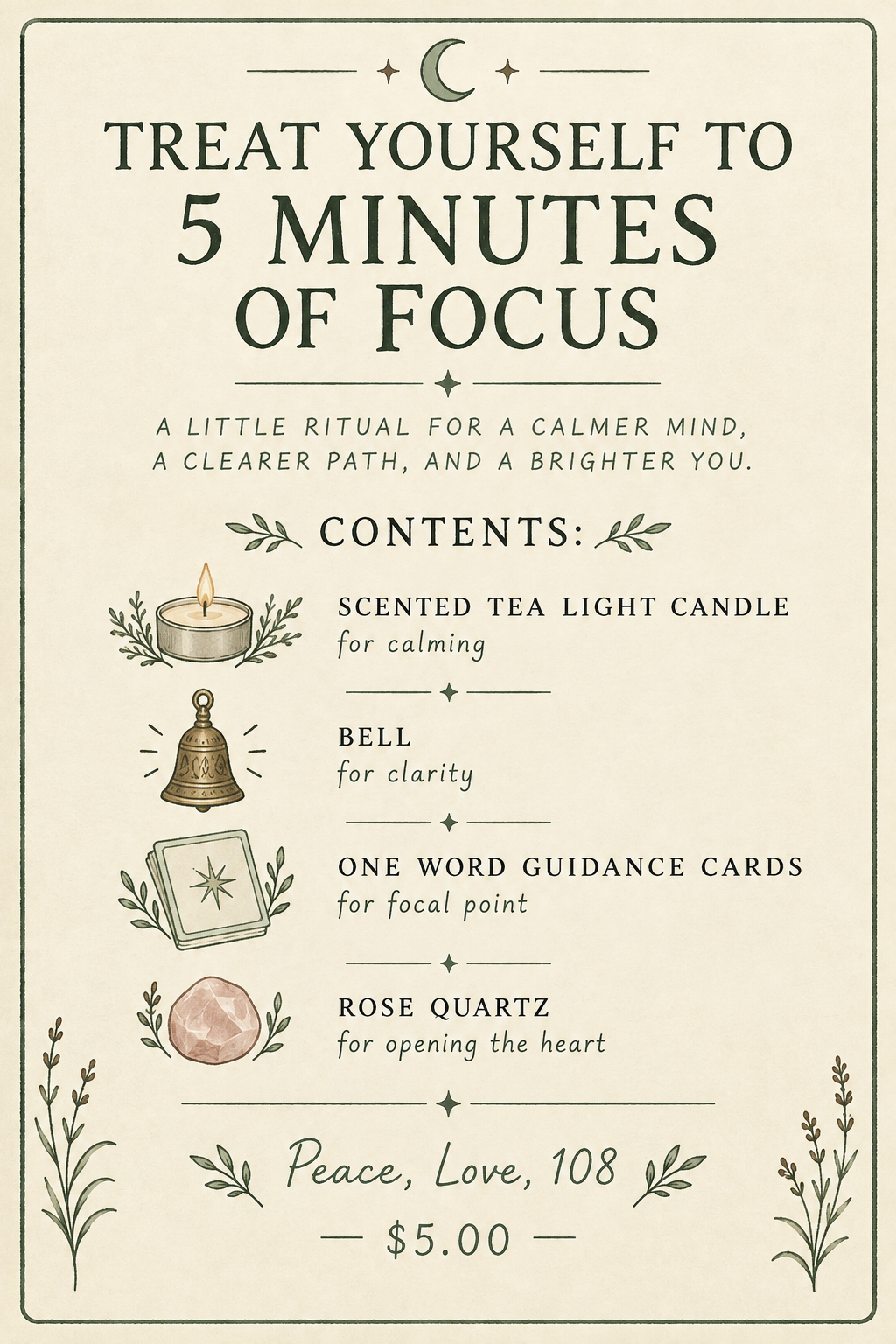 5 Minutes of Focus