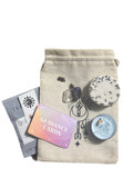 Five-Senses Grounding Ritual (Muslin Decorative Bag)